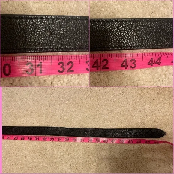 Louis Vuitton uniform waist belt bag bumbag monogram black leather large unisex - Picture 12 of 16